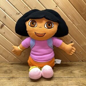 Dora the Explorer w/ Backpack Large Plush 26" Doll Map Stuffed Soft 2002 Vintage